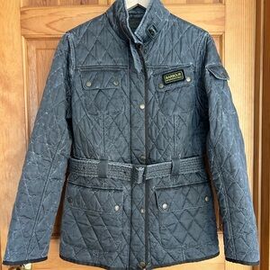 Barbour quilted jacket size 14